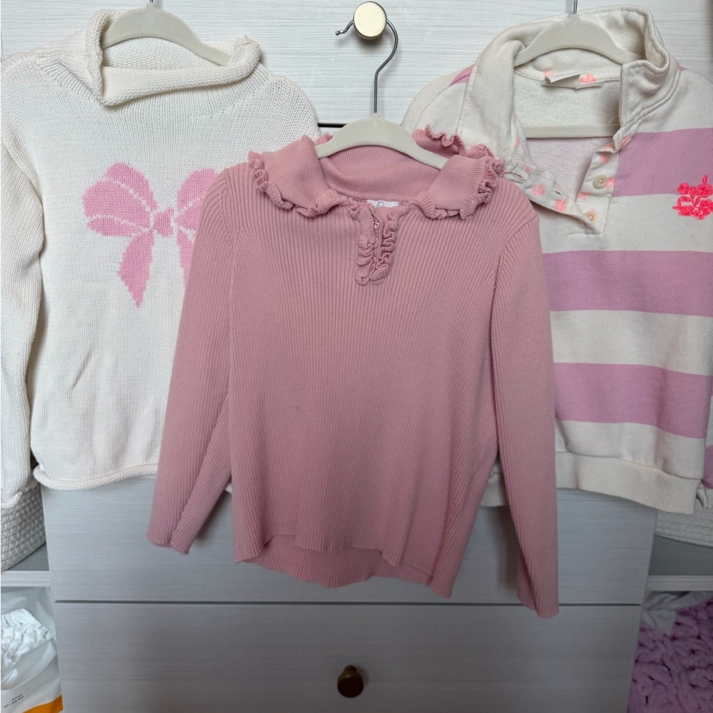 Bundle Sweaters Girl (Mudpie, Jamie Kay, Zara) 2/3 T